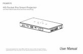 HD Pocket Pro Smart Projector · HD Pocket Pro Smart Projector ... please read and become familiar with this manual before use. ... iMediaShare Lite-v4.02 as an example, ...