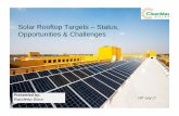 Solar Rooftop Targets – Status, Opportunities & Challengesrise2017.missionenergy.org/presentations/Clean Max_Randeep Bora.pdf · Solar Rooftop Targets – Status, Opportunities