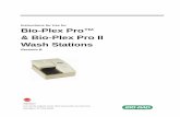Instructions for Use for Bio-Plex Pro™ & Bio-Plex Pro II ... · Instructions for Use for Bio-Plex Pro™ & Bio-Plex Pro II Wash Stations Revision B Attention! Use only the magnetic