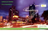 Safaricom Limited - Welcome to RICH.CO.KE · Safaricom Limited FY15 Presentation ... • 30 Day active M-shwari customers now at 3m, ... • Launched Okoa Stima an emergency loan