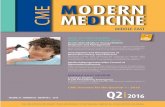 CME MODERN MEDICINE · THE MULTIDISCIPLINARY PEER-REVIEWED CONTINUING MEDICAL EDUCATION JOURNAL ... Acute Otitis Media in ... Volume 33 | MODERN MEDICINE • Diagnosis of acute otitis