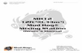Mud Hog® Mixing Station - EZG Manufacturingezgmfg.com/.../2018/02/18-700-MH-12-Manual-rev011.pdf ·  · 2018-02-22BUCHER VALVE AND OPTIONS.....16 GREASE FITTING LOCATION ... contact