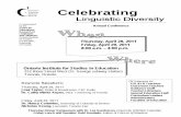 Celebrating - Ontario Institute for Studies in Education · Toronto Star in 1997 and became the paper ... CELEBRATING LINGUISTIC DIVERSITY ... An interprofessional initiative led