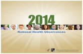 2014 National Health Observances · National Youth . Violence Prevention . ... Healthy™ Week. 23 – 30. World . Immunization Week. 24. ... 2014 National Health Observances.