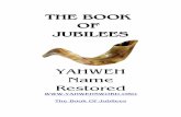 THE BOOK OF JUBILEES BOOK OF JUBILEES THIS is the history of the division of the days of the Torah and of the testimony, of the events of the years, of their (year) weeks, festivals