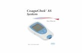 CoaguChek XS - Omni Medical Supply XS MANUAL.pdf · 5 The CoaguChek XS Meter D A 4 How the System Works The CoaguChek XS System includes a meter and CoaguChek XS PT test strips. …