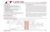 LTC1923 - High Efficiency Thermoelectric Cooler …cds.linear.com/docs/en/datasheet/1923f.pdf1 LTC1923 1923f High Efficiency Thermoelectric Cooler Controller High Efficiency, Low Noise