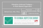 Vibration-Induced Fatigue – A Risk-Based · PDF file• What is vibration-induced fatigue (API 571)? • What causes it? • How does it affect integrity? –Shaking mainline –Small-bore