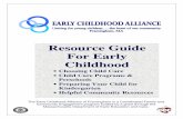 R eso urc G id For Early Childhood - Framingham€¦ · eso urc G id For Early Childhood ... oum ak ew i l yth fnd rsc ... guest speakers, and ongoing communication providing links