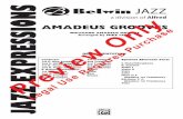 AMADEUS GROOVES - Alfred Music · AMADEUS GROOVES WOLFGANG AMADEUS MOZART Arranged by MIKE LEWIS INSTRUMENTATION Conductor ... Piano Bass Drums Optional Alternate Parts C Flute/Vibraphone