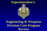 Superintendent’s - United States Naval Academy · Principles of Naval Engineering EM300 Prereq: Physics II 3-2-4 ... Understanding of function of Naval Weapon Systems Introduction