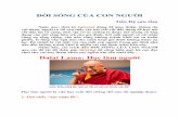 Dalai Lama: Học làm người - daovang.free.frdaovang.free.fr/DoiSongCuaConNguoi.pdf · Tất cả chân lý đều ở trong cuộc sống ... Bởi chúng ta không thể thay