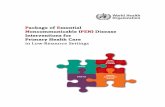 Package of Essential Noncommunicable ( PEN ) Disease ...apps.who.int/iris/bitstream/10665/44260/1/9789241598996_eng.pdf · Package of essential noncommunicable (PEN) disease interventions