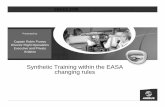 Synthetic Training within the EASA changing …streaming.nbaa.org/ebace/itunes/2008/easa/ebace_easa_pursey.pdf · Captain Robin Pursey Director Flight Operations Executive and Private