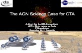 The AGN Science Case for CTA - Université Grenoble …ipag.obs.ujf-grenoble.fr/~dubusg/Atelier_CTA_2011/presentations/...The AGN Science Case for CTA A. Zech (for the CTA Consortium)