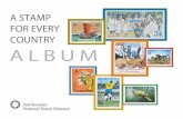 A STAMP FOR EVERY COUNTRY ALBUMstamps.org/userfiles/file/albums/Stamp-for-Every-Country.pdf · A STAMP FOR EVERY COUNTRY ... Start a collection of almost 800 stamps—one from every
