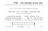 TM 10-3930-235-35 - Liberated Manuals.com · tm 10-3930-235-35 department of the army technical manual ds, gs, and depot maintenance manual truck, lift, fork, gasoline 4,000 lb capacity