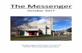 The Messenger - stpeterspn.org.nz october.pdf · The Messenger October 2017 Monthly ... gaining her ATCL Diploma with ... Elva notes that “these positions always involved baking
