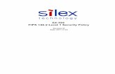 SX-500 FIPS 140-2 Level 1 Security Policy · SX-500 FIPS 140-2 Security Policy REVISION ... B 2011.11.23 Lee Aydelotte Updated to include ... SX-500 Cryptographic Module SX-500 FIPS