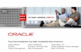 Top Oracle Database 11g High Availability Best …Insert Picture Here> Top Oracle Database 11g High Availability Best Practices Joseph Meeks Director, Product Management Frank Kobylanski