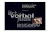 Verbal Judo Articles - c.ymcdn.comc.ymcdn.com/.../imported/documents/as14/Verbal-Judo-Articles.pdf · 'Verbal judo' represents harmless tactics to redirect anger and close the deal.