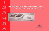 Assessing Early Numeracy - British Columbia · NATIONAL LIBRARY OF CANADIAN CATALOGUING IN PUBLICATION DATA ... iv ASSESSING EARLY NUMERACY Item 14. Printing Numerals ... seeing and