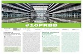 #10PRBB @Álvaro Ruiz, OpenFoto 2012 · Leading biomedical translational research in Southern Europe O n May 15, 2006, the Barcelona Biomedical Research Park (PRBB) was inaugurated