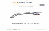 hydraulic rotation boom - kaiser-eurmark.fi3 1 2 The suction boom ... sludge material and it is the more complex part of the system and of the air flow covered during the entire ...