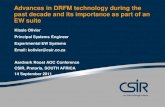Advances in DRFM technology during the past decade …aardvarkaoc.co.za/wp-content/Proceedings/201109 Aardvark AOC... · Advances in DRFM technology during the past decade and its