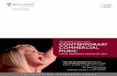 Shenandoah Conservatory’s CONTEMPORARY COMMERCIAL MUSIC€¦ ·  · 2015-03-04Shenandoah Conservatory’s CONTEMPORARY COMMERCIAL MUSIC ... and excited about exploring new ideas