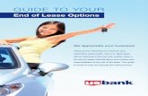 End of Lease Options - US Bank - Personal Banking of Lease Options. OPTION ONE ... lease agreement. Mileage ... edge on the back cover of this guide to determine