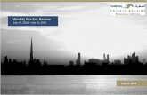 Weekly Market Review€¦ · Weekly Market Review July 10, 2016 ... Steel rebar prices rallied by 9.86% to 10-week high during the week ... Malaysia’s central bank cut ...