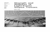 Products Laboratory Light-Frame Sloped Trusses States Department of Agriculture Forest Service Forest Products Laboratory Errata Strength and Stiffness of Light-Frame Sloped Trusses