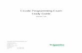 Cicode Programming Exam Study Guide - Citect · Your purchase of this official Cicode Exam Study Guide Training Manual entitles you to undertake the Cicode Exam ... com/vijeocitect