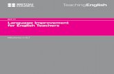 ELT-17 Language Improvement for English Teachers€¦ · Language improvement for English teachers: a methodology and training book This book is the result of a Hornby School on Language