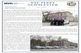 NYC FLEET · PDF fileNYC FLEET NEWSLETTER APRIL 20, ... a documentary asked “Who killed the elec-tric car?” ... NYC will now operate seven models of electric car including the