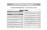 Cuadernillo de Normas Legales - gacetajuridica.com.pe · ubicado en el departamento de Lambayeque 423291 VIVIENDA ... Supremos que aprobaron el “Reglamento de Metrados para Obras