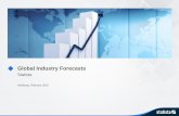 Global Industry Forecasts - statcdn.com · Introduction to Statista’s Global Industry Forecasts 2 ˃Statista’s global industry forecast model shows the development of revenue