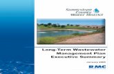 Long-Term Wastewater Management Plan Executive Summarysscwd.org/Ridgemark WWTP Info... · Long-Term Wastewater Management Plan Executive Summary ... total suspended solids (TSS),
