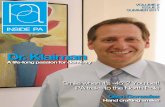 Dr. Klaiman - Aesthetic & Cosmetic Dentistry · MM M I Glen Gonzalez Hand crafting smiles Dr. Klaiman A life-long passion for dentistry INSIDE PA VOLUME 2 ISSUE 2 SUMMER 2011 Smile