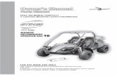Owner's Manual - Hammerhead Off-Road | Your … start to operate the Dune Buggy, please read through this Owner's Manual carefully as it contains important safety and maintenance information.