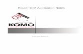 Router-CIM Application Notes - CIM-TECH Post... · Part IRouter-CIM Application Notes 1 ... Router-CIM, the part dimensions will be read by the program and placed in the code automatically.