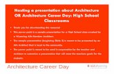 AIA WY HS Career Day - c.ymcdn.comc.ymcdn.com/.../AIA_WY_HS_Career_Day_.pdf · Architecture Career Day PowerPoint Guide • An average presentation takes about an hour and 15 minutes,