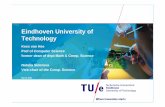 Eindhoven University of Technology - hse.ru · Eindhoven is again in ... A technical university is different ... AIS architecture of information systems DH databases and hypermedia