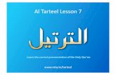Al#TarteelLesson7 Al-Lahab Surah Al-Ikhlas Sura-tul-Falaq Surah Al-Naas Surah Al-Kafiroon Blank Alif There are some words in the text of the Holy Qur'an where the letter (Alif) is