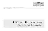 Effort Reporting System Guide - bfs.ucsb.edu€¦ · Effort Reporting System Guide ... Online editing and edit checks System interacts with PPS so you can ... Tracking of payroll