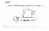 ABS submersible sewage pump AFP 0831S and 0841S AFP-S_GB.pdf · Installation and Operating Instructions ABS submersible sewage pump AFP 0831S and 0841S ABS reserves the right to alter