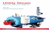 Utility Steam - LESER India · Utility Steam Applications Typical application requirements include: - Small to medium capacities - Compact and efficient valve design