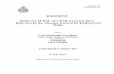 AGRICULTURAL SECTOR (WALES) BILL - Reference by … · AGRICULTURAL SECTOR (WALES) BILL - Reference by the Attorney ... the United Kingdom Parliament enacted the ... the Act so far
