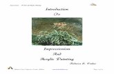Impressionism…A Unit Of Acrylic Painting Introduction … ·  · 2011-08-10Introduce students to the art of Claude Monet ... but later changed to landscape painting. Monet’s